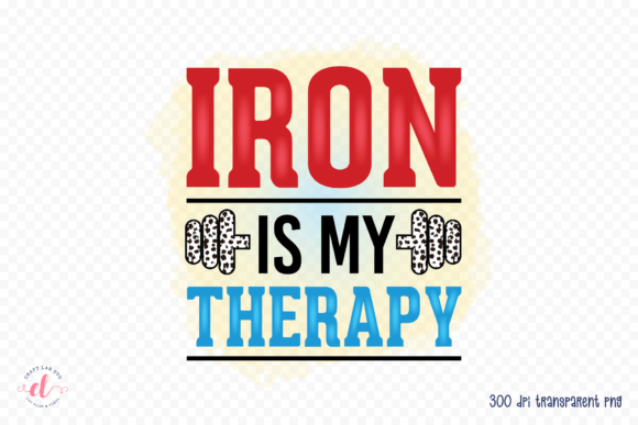 Review: Iron is My Therapy PNG for Embroidery Projects