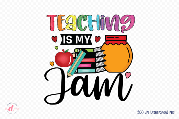Review: Teaching is My Jam Teacher PNG for Embroidery