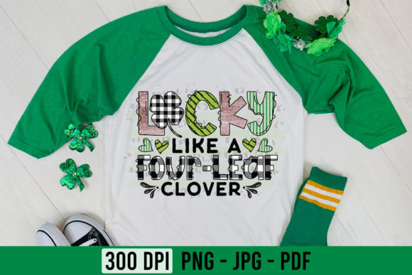 Reviewing Lucky Like a Four-Leaf Clover PNG for Embroidery
