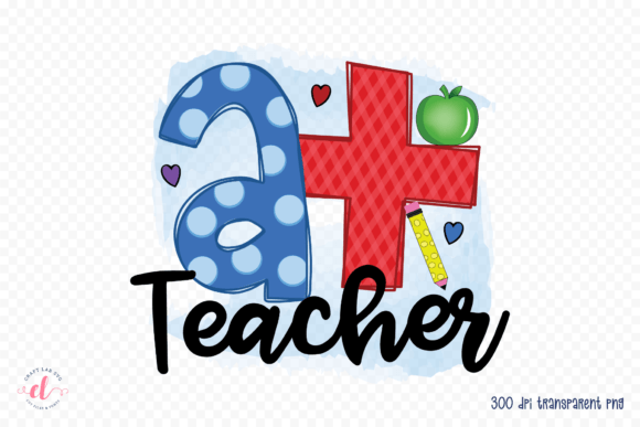 Reviewing the A Teacher Sublimation Design