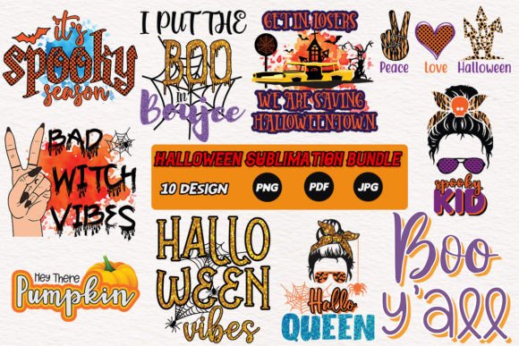 Reviewing the Halloween Sublimation Bundle V-2